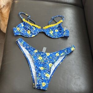 Bathing Suit with Underwire Top